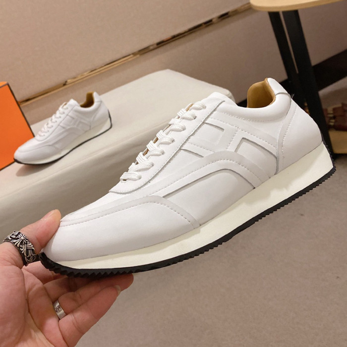 Hermes Mens Casual Shoes Fashion Sneakers Luxury Brand with Original Box