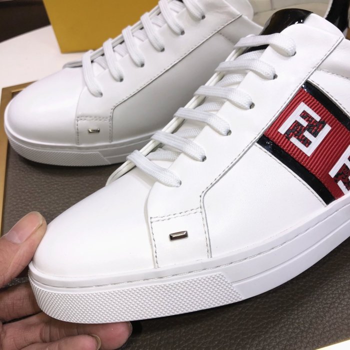 Fendi Mens Shoes Fashion Sneakers Luxury Brand Casual Shoes for Men with Original Box