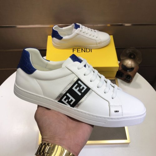 Fendi Mens Shoes Fashion Sneakers Luxury Brand Casual Shoes for Men with Original Box