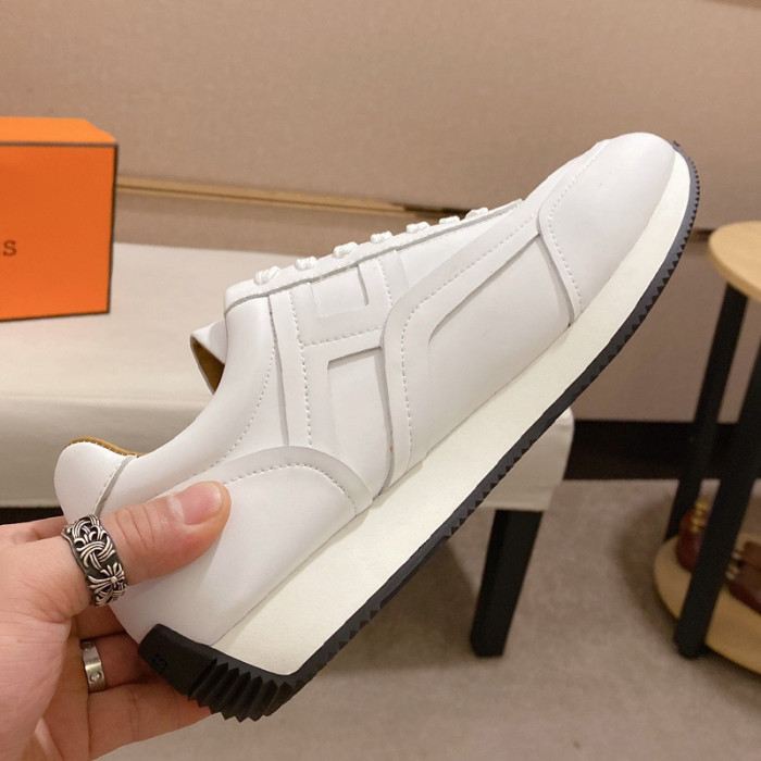 Hermes Mens Casual Shoes Fashion Sneakers Luxury Brand with Original Box