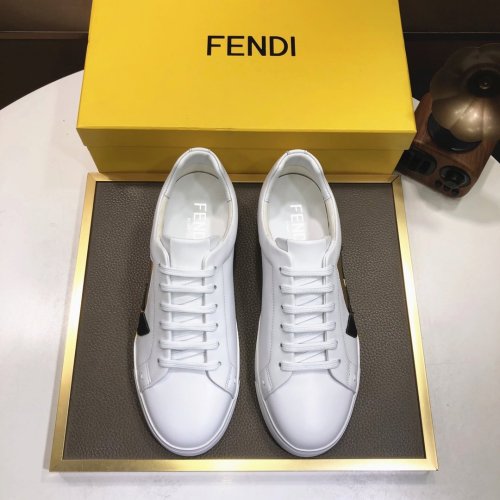 Fendi Mens Shoes Fashion Sneakers Luxury Brand Casual Shoes for Men with Original Box