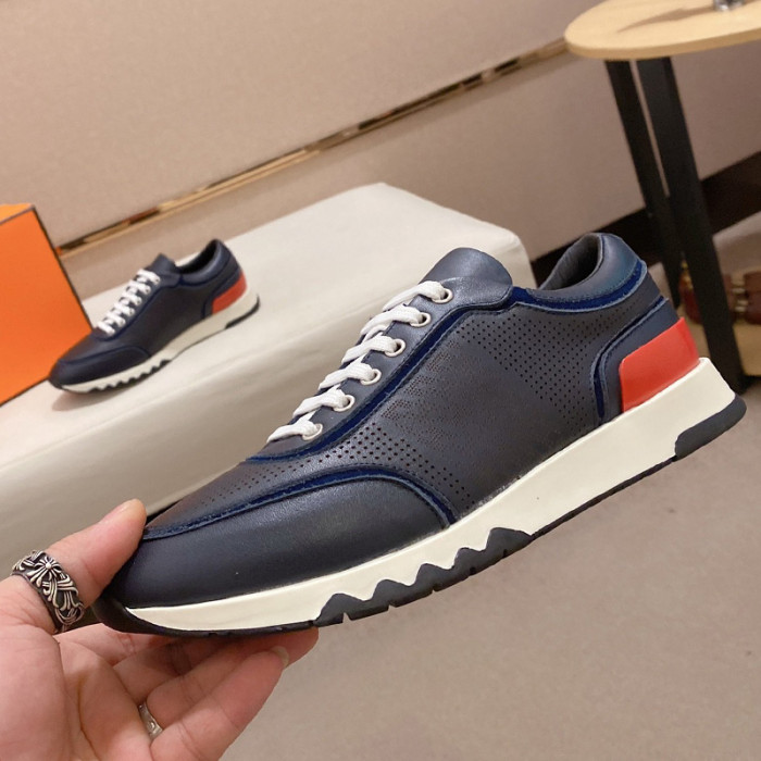 Hermes Mens Casual Shoes Fashion Sneakers Luxury Brand with Original Box