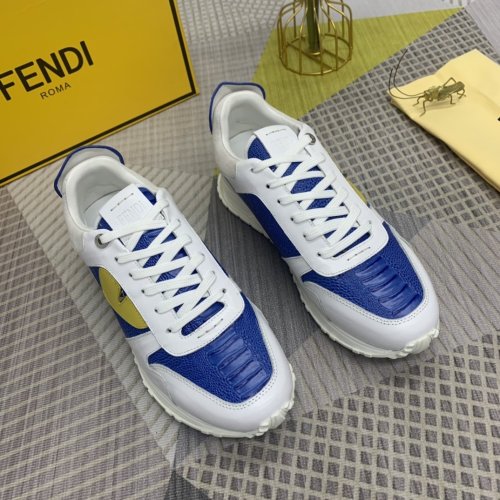 Fendi Mens Shoes Fashion Sneakers Luxury Brand Casual Shoes for Men with Original Box