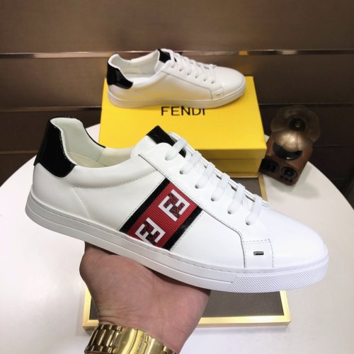 Fendi Mens Shoes Fashion Sneakers Luxury Brand Casual Shoes for Men with Original Box