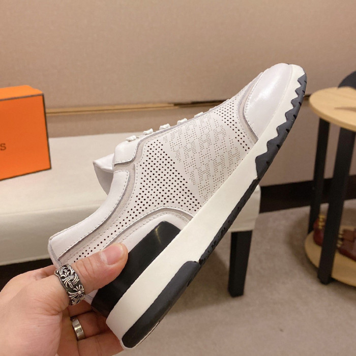 Hermes Mens Casual Shoes Fashion Sneakers Luxury Brand with Original Box