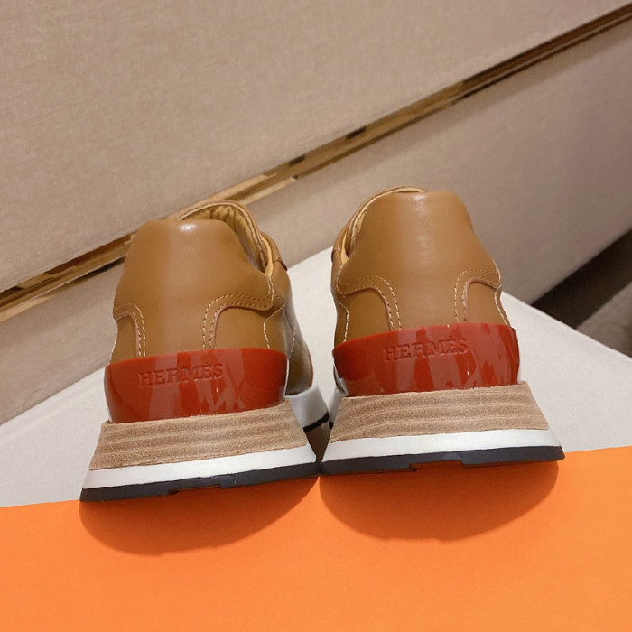Hermes Mens Casual Shoes Fashion Sneakers Luxury Brand with Original Box
