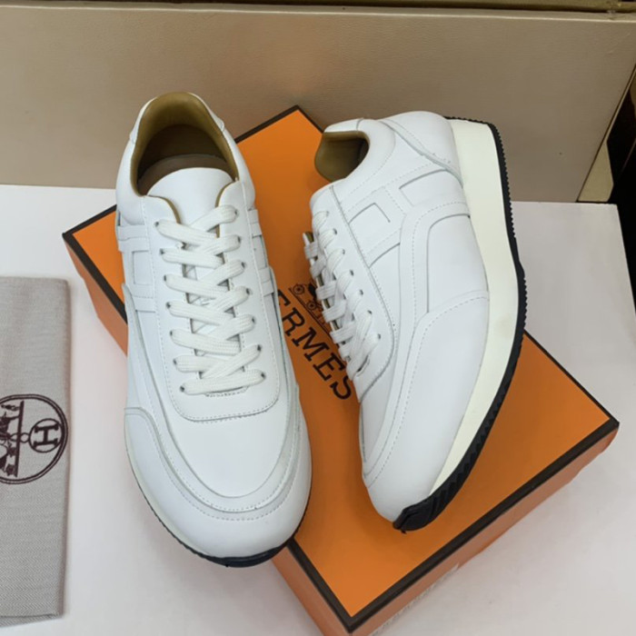 Hermes Mens Casual Shoes Fashion Sneakers Luxury Brand with Original Box