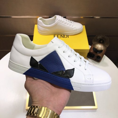 Fendi Mens Shoes Fashion Sneakers Luxury Brand Casual Shoes for Men with Original Box