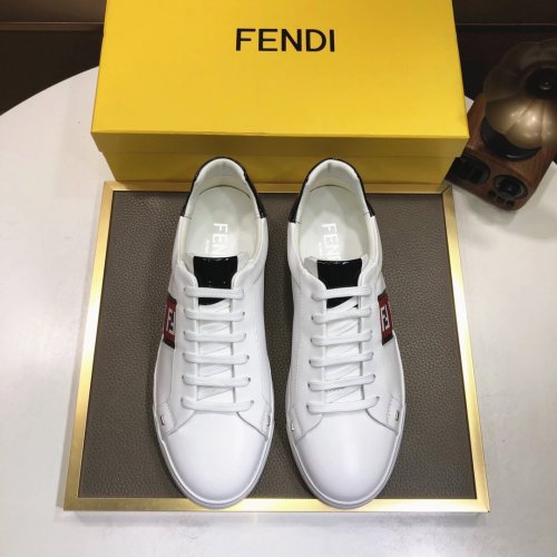 Fendi Mens Shoes Fashion Sneakers Luxury Brand Casual Shoes for Men with Original Box