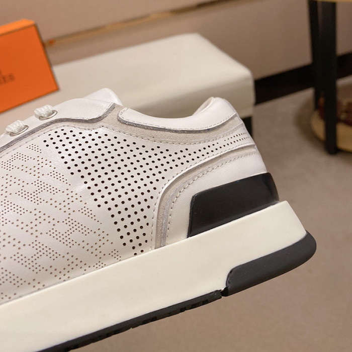 Hermes Mens Casual Shoes Fashion Sneakers Luxury Brand with Original Box