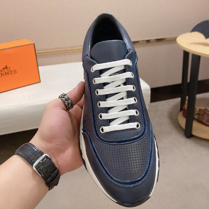 Hermes Mens Casual Shoes Fashion Sneakers Luxury Brand with Original Box