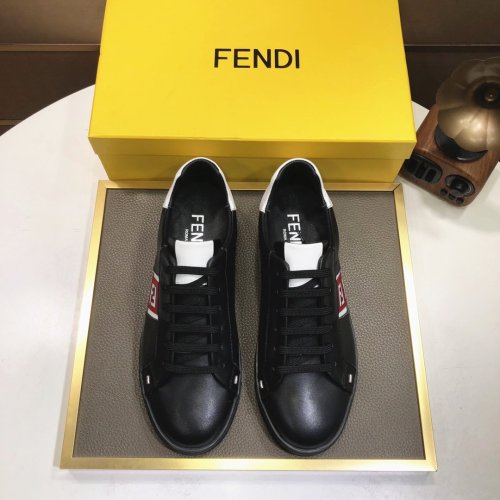 Fendi Mens Shoes Fashion Sneakers Luxury Brand Casual Shoes for Men with Original Box