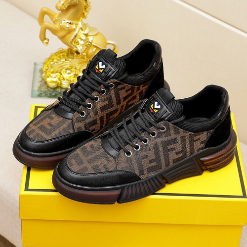 Fendi Mens Shoes Fashion Sneakers Luxury Brand Casual Shoes for Men with Original Box
