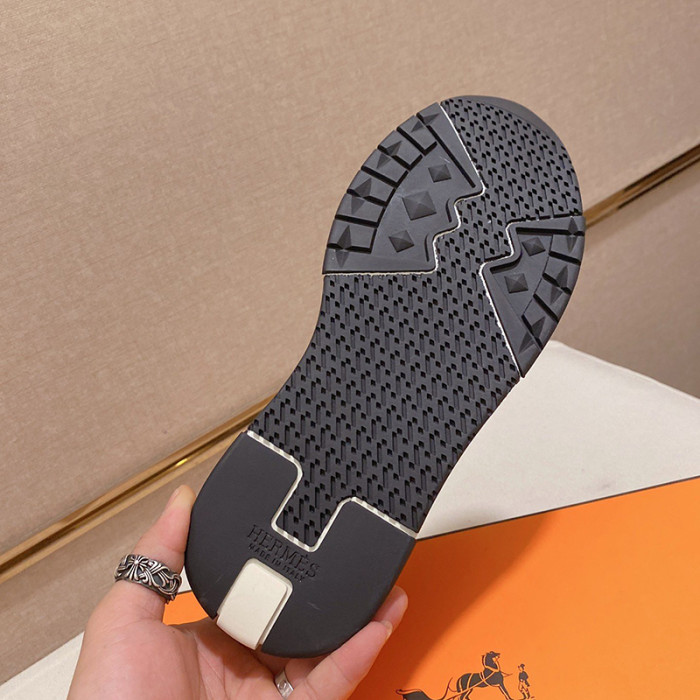 Hermes Mens Casual Shoes Fashion Sneakers Luxury Brand with Original Box