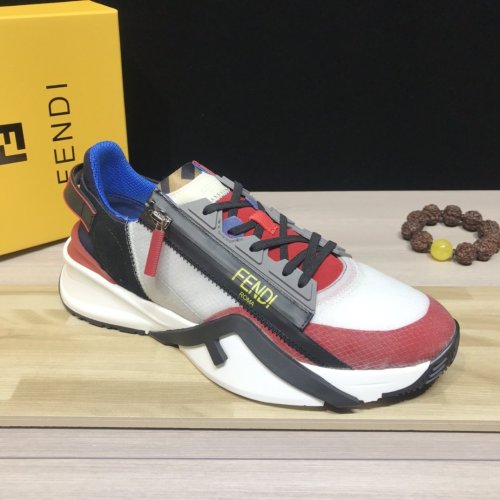 Fendi Mens Shoes Fashion Sneakers Luxury Brand Casual Shoes for Men with Original Box