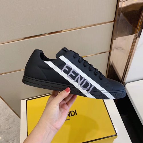 Fendi Mens Shoes Fashion Sneakers Luxury Brand Casual Shoes for Men with Original Box