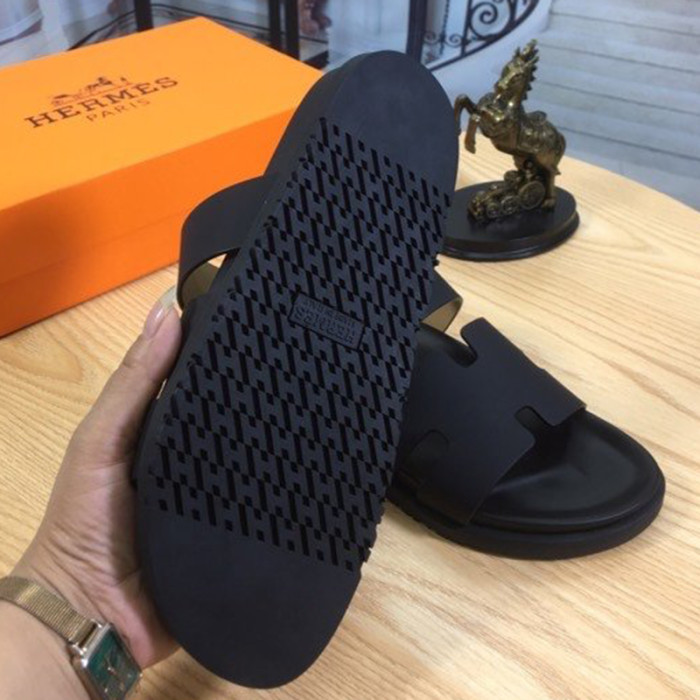 Hermes Mens Casual Shoes Fashion Sandals Slippers Luxury Brand with Original Box