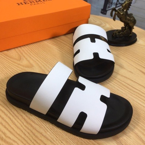 Hermes Mens Casual Shoes Fashion Sandals Slippers Luxury Brand with Original Box
