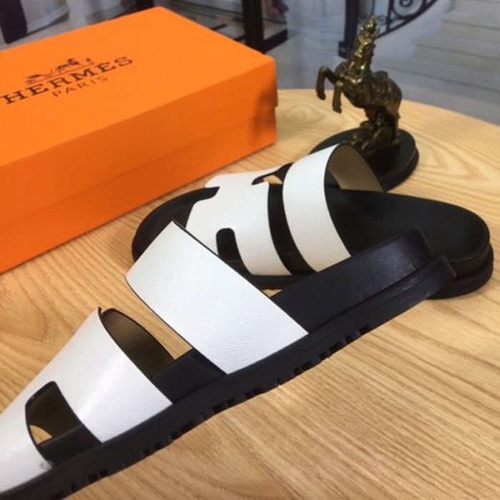 Hermes Mens Casual Shoes Fashion Sandals Slippers Luxury Brand with Original Box