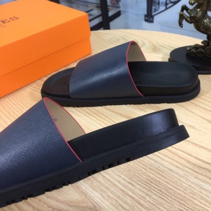Hermes Mens Casual Shoes Fashion Sandals Slippers Luxury Brand with Original Box