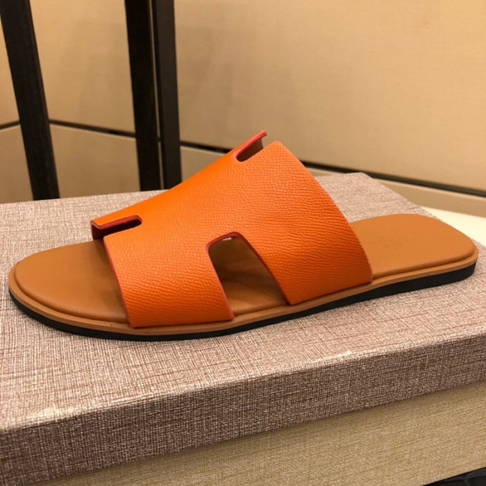 Hermes Mens Casual Shoes Fashion Sandals Slippers Luxury Brand with Original Box