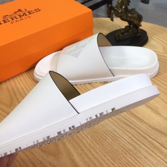 Hermes Mens Casual Shoes Fashion Sandals Slippers Luxury Brand with Original Box