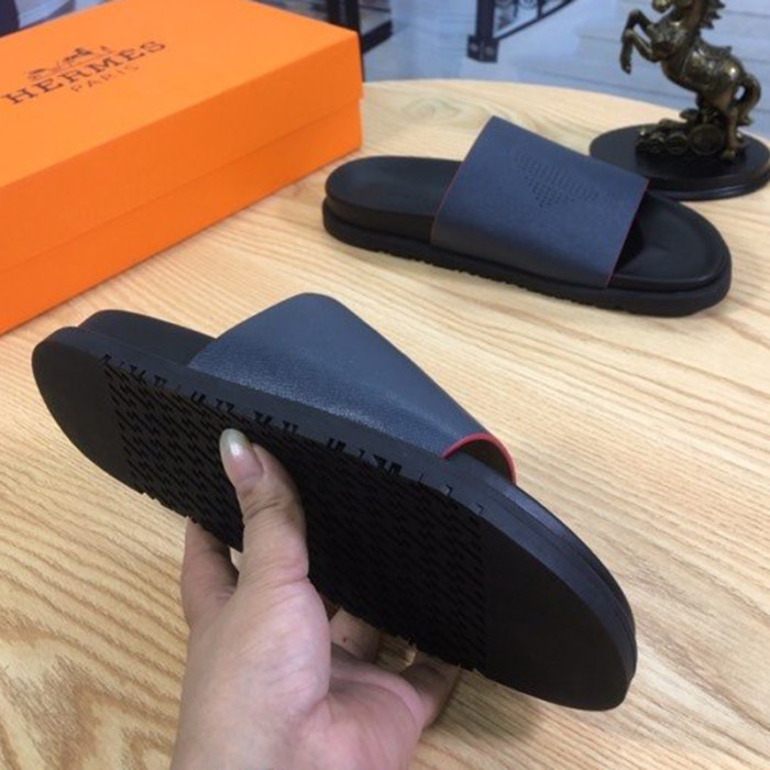 Hermes Mens Casual Shoes Fashion Sandals Slippers Luxury Brand with Original Box