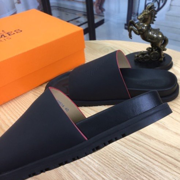 Hermes Mens Casual Shoes Fashion Sandals Slippers Luxury Brand with Original Box