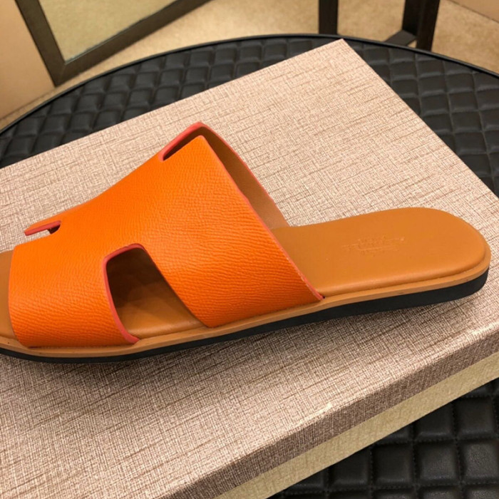Hermes Mens Casual Shoes Fashion Sandals Slippers Luxury Brand with Original Box