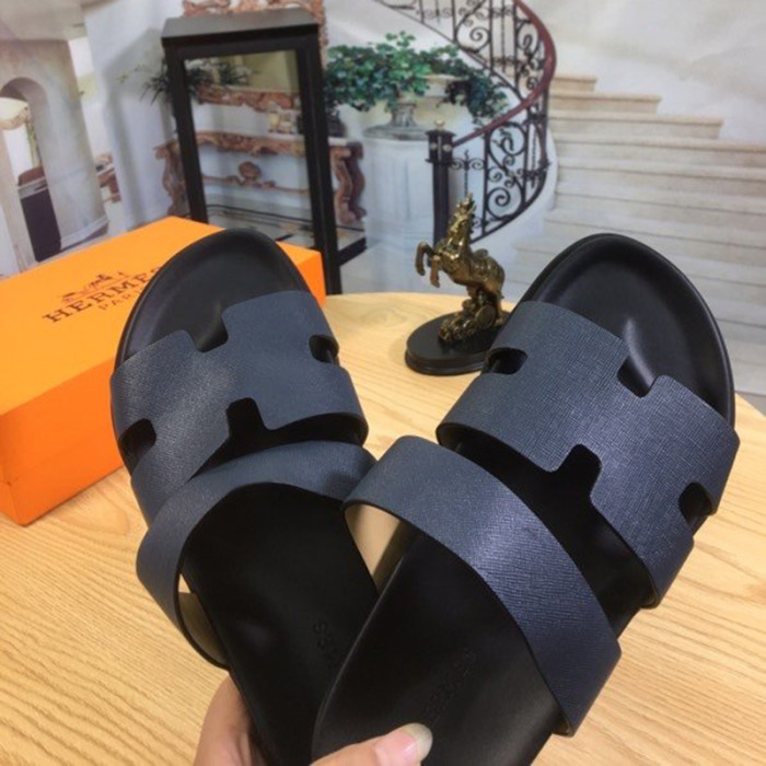 Hermes Mens Casual Shoes Fashion Sandals Slippers Luxury Brand with Original Box