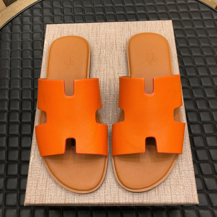 Hermes Mens Casual Shoes Fashion Sandals Slippers Luxury Brand with Original Box