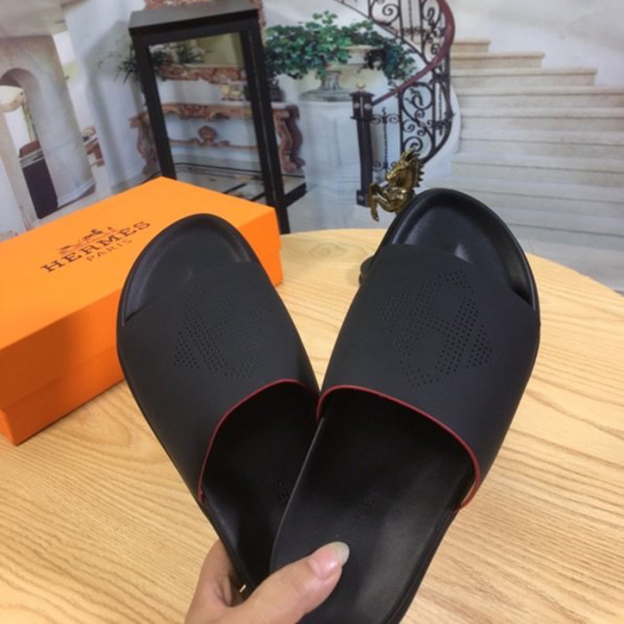 Hermes Mens Casual Shoes Fashion Sandals Slippers Luxury Brand with Original Box