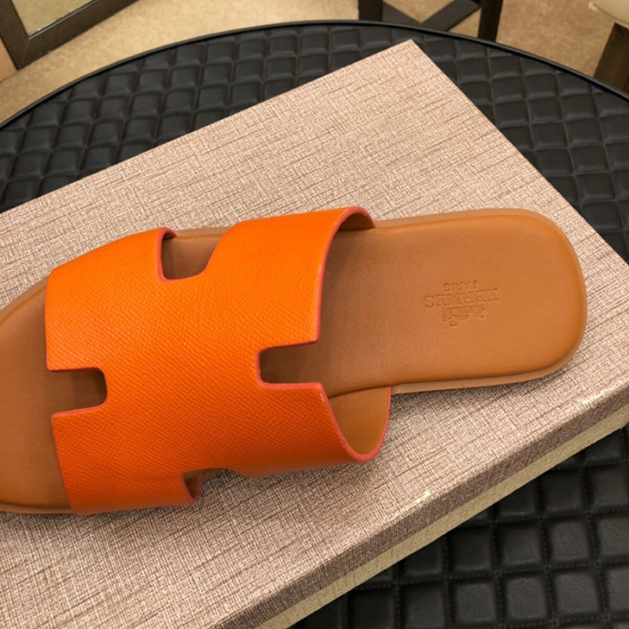 Hermes Mens Casual Shoes Fashion Sandals Slippers Luxury Brand with Original Box