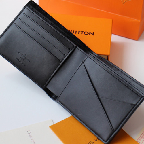Louis Vuitton Womens Mens Wallets Card Holder M62901 MULTIPLE WALLET Monogram Shadow calf leather with Original Box