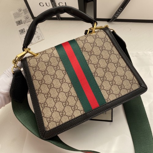 Gucci Womens Bags Shoulder Messenger Bag Luxury Brand Queen Margret with Original Box