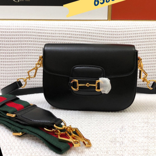 Gucci Womens Bags Shoulder Messenger Bag Luxury Brand Gucci Horsebit 1955 mini bag 658574 18YSG 1060 with Original Box