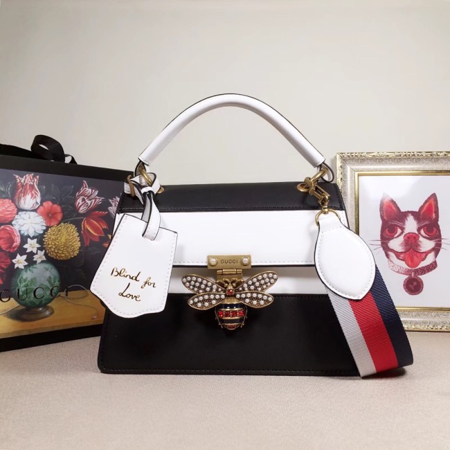 Gucci Womens Bags Shoulder Messenger Bag Luxury Brand Queen Margret with Original Box
