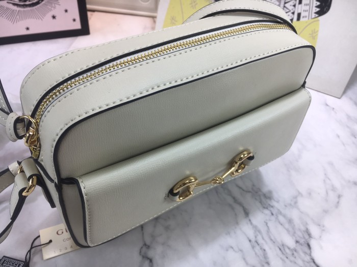 Gucci Womens Bags Shoulder Messenger Bag Luxury Brand Gucci Horsebit 1955 small shoulder bag 645454 1DB0G 9022 with Original Box