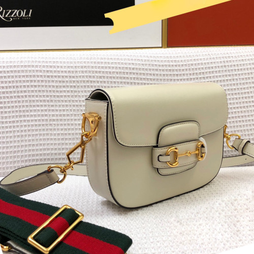 Gucci Womens Bags Shoulder Messenger Bag Luxury Brand Gucci Horsebit 1955 mini bag 658574 18YSG 9068 with Original Box