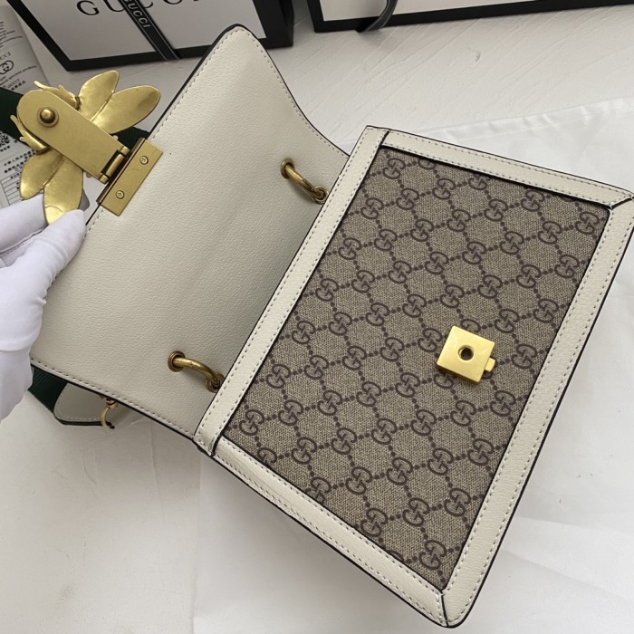 Gucci Womens Bags Shoulder Messenger Bag Luxury Brand Queen Margret with Original Box