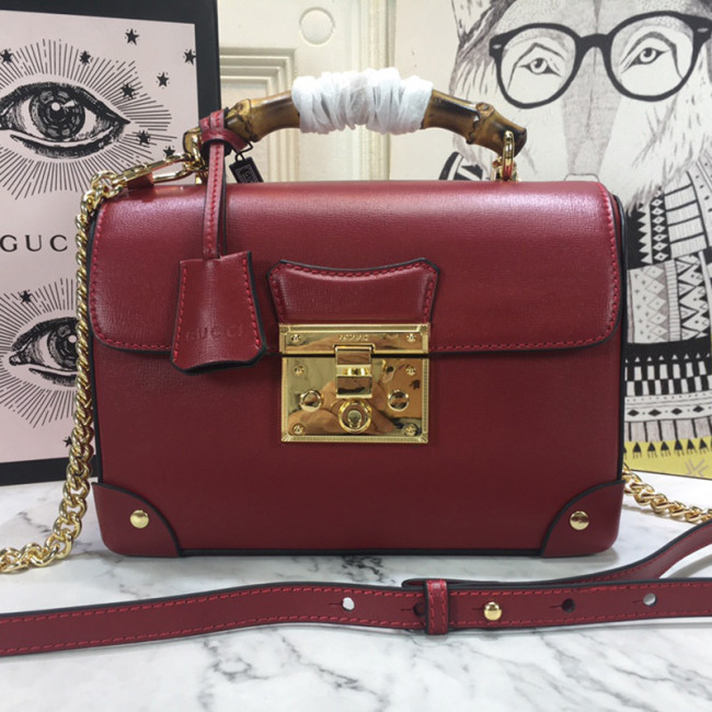 Gucci Womens Bags Shoulder Messenger Bag Luxury Brand GUCCI Small Padlock Shoulder Bag with Original Box