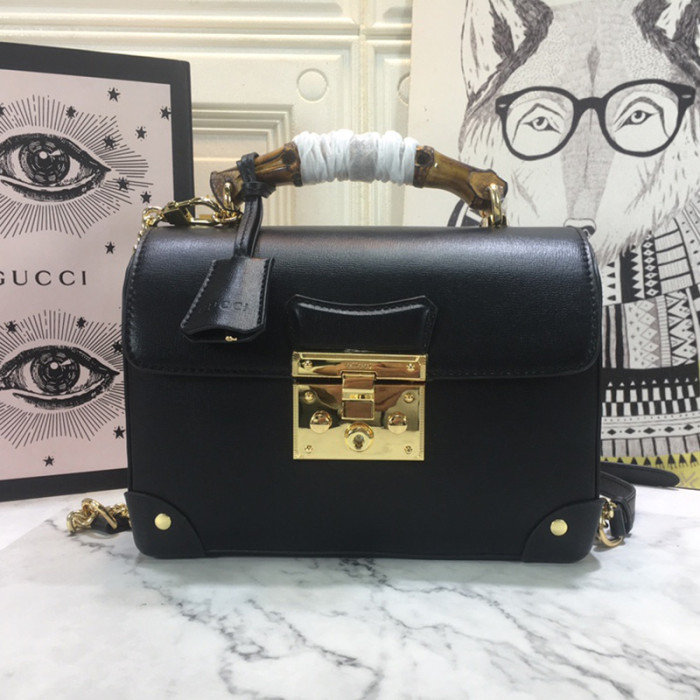 Gucci Womens Bags Shoulder Messenger Bag Luxury Brand GUCCI Small Padlock Shoulder Bag with Original Box 603221 1DBRG 1000