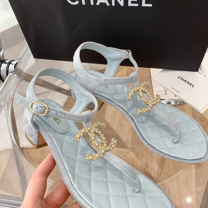 Chanel Womens Shoes Sandals Luxury Brand Sandals for Women with Original Box