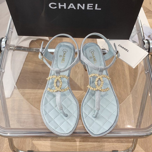 Chanel Womens Shoes Sandals Luxury Brand Sandals for Women with Original Box