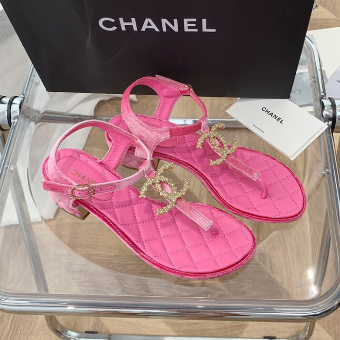 Chanel Womens Shoes Sandals Luxury Brand Sandals for Women with Original Box