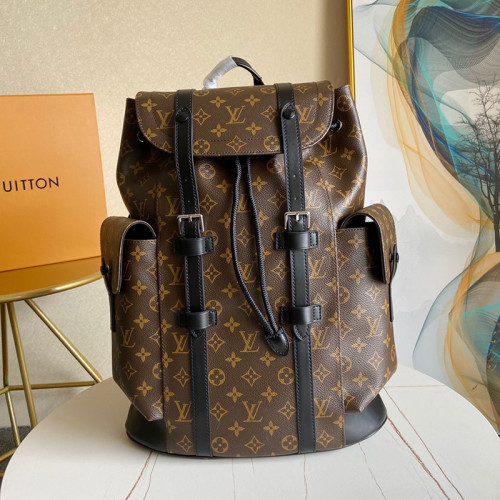 Louis Vuitton Mens Bags Backpacks Luxury Brand Fashion Type CHRISTOPHER PM Monogram canvas body M43735