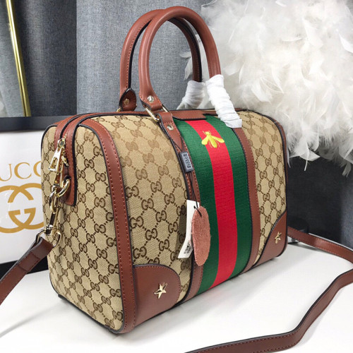 Gucci Mens Shoulder Bags Handbags Luxury Brand Fashion GG Supreme Neo Vintage GG Supreme Handbags with Original Box
