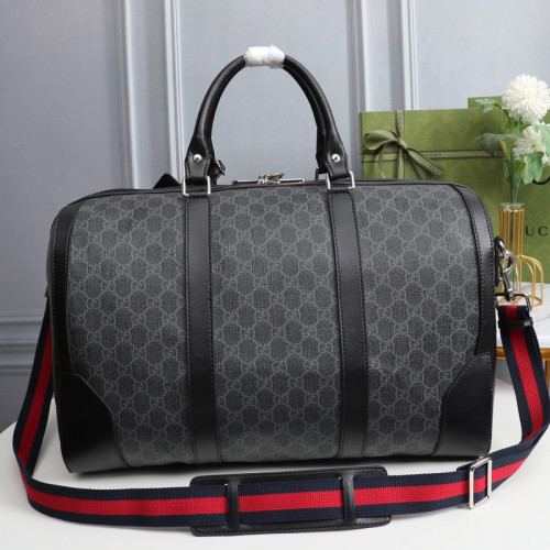 Gucci Mens Shoulder Bags Handbags Luxury Brand Fashion GG Supreme GG Black carry-on duffle 474131 K5IAN 1095