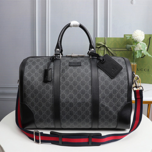 Gucci Mens Shoulder Bags Handbags Luxury Brand Fashion GG Supreme GG Black carry-on duffle 474131 K5IAN 1095