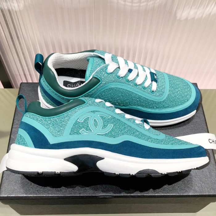 Chanel Mens Shoes Sneakers Luxury Brand Sports Shoes Breathable Design with Original Box